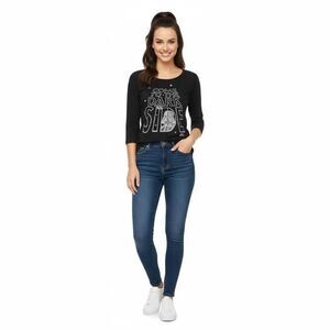 Star Wars Women's Black 'Come to the Dark Side' Jersey Top SM